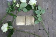 Stolpersteenlegging vrijdag 3 mei 2013. Foto’s Kyra Broshuis.